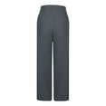 thumbnail image 4 of Sakmal Work Mens Khaki Pants Straight Leg Golf Gray Regular Slacks Chino Pants for Men XL, 4 of 6