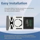 thumbnail image 2 of XR06CX-4N1F1 Temperature Controllers, Programmable Digital Thermostat with Sensor Probe, 2 of 5