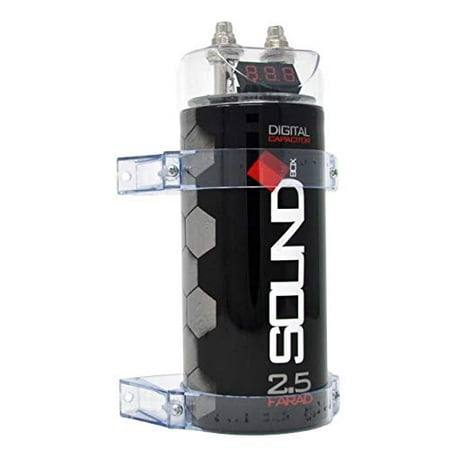 

SoundBox 2.5 Farad Digital Capacitor - 2500 Watts Peak