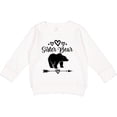 thumbnail image 2 of Inktastic Sister Bear Native Arrow Toddler Sweatshirt, 2 of 4