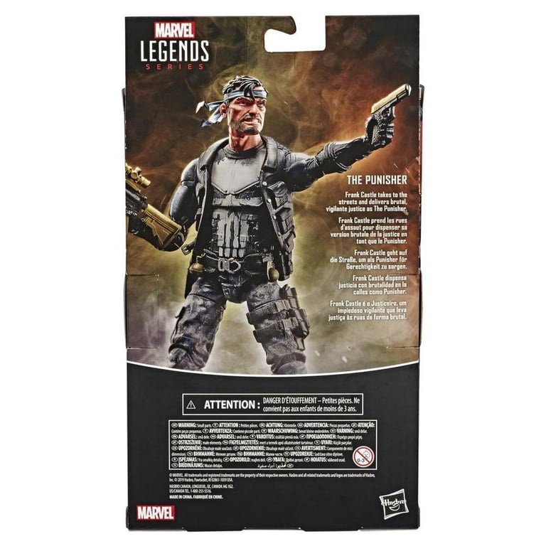 Marvel Legends Series The Punisher Action Figure Set, 5 Pieces
