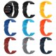 thumbnail image 3 of 22mm correa transpirable de silicona suave compatible para huami para huawei para samsung para garmin bandas de reloj de reemplazo correa de reloj de silicona, 3 of 8