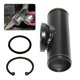 thumbnail image 2 of Universal SSQV 2inch 3inch Flange Adapter Piping Tube Pipe Aluminum Turbo Blow Off Valve Flange Adapter Pipe 51mm 76mm, 2 of 5
