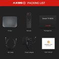 thumbnail image 5 of For Android 9.0 Tv Box 10.0 4+218g Media Player Smart Tv Box Tv Receiver 4+128G_Australian plug+I8 Keyboard, 5 of 5