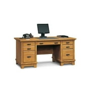 Sauder Laurel Inn Executive Desk, River Oak