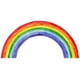 thumbnail image 1 of Calcomanías de pared arcoirbow habitación para niños salas de la pared de la pared del aula decoración de la pared de la sala de juegos, 1 of 6