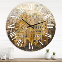 Designart 1 in Traditional Wall Clock
