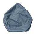 thumbnail image 2 of Silla de bolsa de frijoles de almacenamiento impermeable para y adultos Funda de bolsa de frijoles Almacenamiento de animales de peluche o espum gris Macarena Beanbag Sofa Cover, 2 of 8