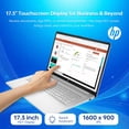 thumbnail image 4 of HP Laptop con Pantalla Táctil HD+ de 17.3", Intel Core i5-1334U, 16GB RAM, 1TB SSD, Windows 11 Home, 4 of 7