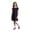 C1-Dark Blue, variant on Kids Preppy Polo School Dress, Ruffled Lapel Short Sleeve Uniform Midi Dress, Summer All-Match Student Princess Dress 7-16Y