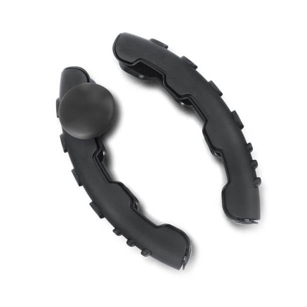 Scienceny Kit de cubierta para volante de coche, refuerzo de giro de conducción de vehículos de plástico antideslizante, accesorios interiores para Automoción decorativa y accesorios Negro mate Scienceny VI015482-04