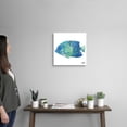 thumbnail image 2 of Great BIG Canvas Watercolor Painting Coastal Tropical, 2 of 7