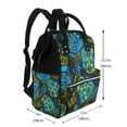 thumbnail image 2 of Fuzoiu Play Game Print Diaper Bag Backpack,Baby Essentials Travel Tote,Multi function Waterproof Diaper Bag, Travel Essentials Baby Bag - Unisex, 2 of 6
