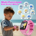 thumbnail image 3 of Contixo Kids Smart Watch, with 16 Educational Games, Camera, Toys for Ages 3-12, Pink, 3 of 9