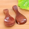 thumbnail image 3 of 4 Pcs Mini Milk Powder Spoons Small Portable Wooden Spoons Children Ice Cream Spoons Lightweight Sugar Spoons Cooking Tools Kitchen Gadgets (Paint Color), 3 of 8