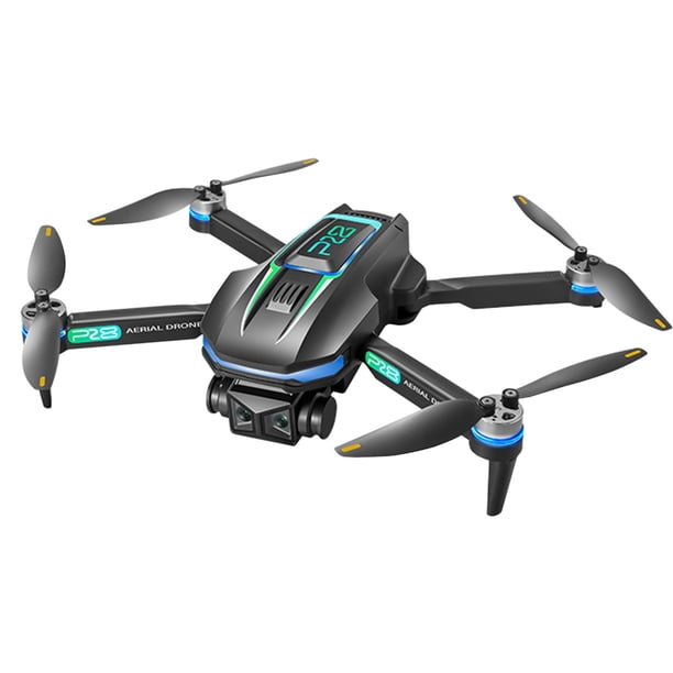 Herunwer P28 Brushless Motor Drone with 1080P ESC Camera, 4.3-Inch Screen Remote, and 360° Obstacle Avoidance