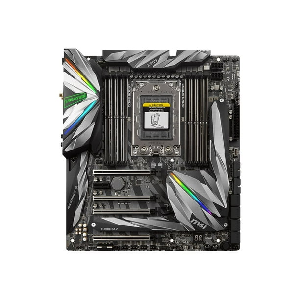MSI MEG X399 CREATION - Motherboard - extended ATX - Socket TR4 - AMD