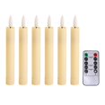 thumbnail image 1 of 6x LED Candles Battery Operated Flameless Candles for Bedroom Table Holiday ivorys white, 1 of 7