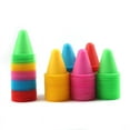 thumbnail image 3 of 20pcs Skating Training Cones, Traffic Safety Markers, Durable Plastic Construction, Bright Color Coding, for Skating Rinks, Recreational Skaters, Pathway Guidance, Event Management Supplies,, 3 of 9