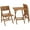 Buttercup, variant on Anderson Teak Windsor 3-Pieces Square Bistro Set