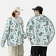 thumbnail image 4 of Fotbe Winter Wonderland Light Blue Chaqueta con Protección Solar UPF 50+ para Hombre y Mujer, Camisa con Capucha y Bolsillos-Medium, 4 of 7