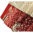 thumbnail image 3 of Fields 10 Fat Quarters - Assorted Moda French General France Calico Floral Flowers Red Pink Blue Cream Classic Reproduction Quality Quilters Cotton Fat Quarter Bundle FQs, 3 of 4
