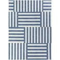 thumbnail image 2 of Balta Addison Geometric Striped Indoor/Outdoor Area Rug Charcoal 7'10" x 10' 8' x 10' Silver, 2 of 7