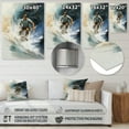 thumbnail image 4 of Designart "Surfers Paradise Beach Photo I" Nautical & Beach Metal Wall Art, 4 of 5