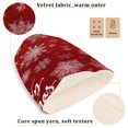 thumbnail image 3 of BZSMCE Winter Beanie Hats Casual Warm Cozy CapRed Snowflake Script Magic Pattern, 3 of 7
