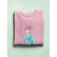 thumbnail image 3 of Manga Girl W Cute Kimono Sweatshirt Women -Image by Shutterstock, Female Medium, 3 of 4