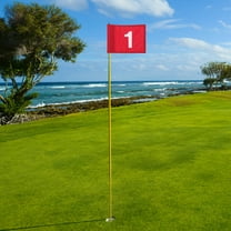 PAMINGONO Golfing Flag Golfers 1Pcs 8.1x6.1in