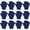 Navy, variant on 12 Pairs Kid's Winter Magic Gloves Children Stretchy Warm Magic Gloves Boys or Girls Knit Gloves