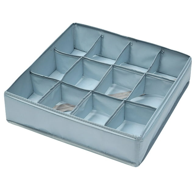 Organizador multiusos para calcetines y ropa interior, 12 compartimentos.