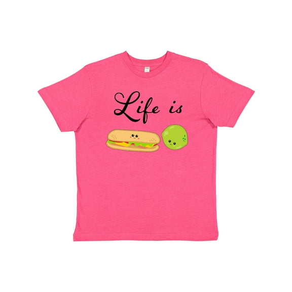 Inktastic Life Is Sublime- Cute Food Pun Youth T-Shirt