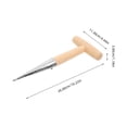 thumbnail image 4 of Planter Tool T-Handle Soil Digger Hole Punch Tool Gardening Hole Punch Tool Soil Puncher Dibber, 4 of 4