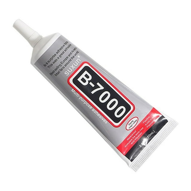 Adhesivo fuerte B7000, solución de unión multiusos, apto para diversos materiales, que proporciona adhesión y una experiencia de usuario cómoda, 50 ml.