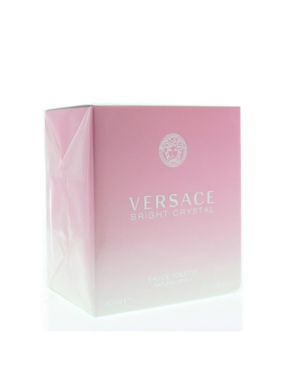 Versace Bright Crystal Eau De Toilette Spray, Perfume for Women, 3 oz