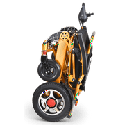 Fold and Travel Lightweight Portable Electric Wheelchair Mobility Scooter Wheelchair Power Wheel chair