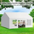 thumbnail image 3 of Garvee 20'x20' Wedding Party Tent in White, Outdoor Event Shelter Gazebo Canopy with 6 Removable Sidewalls, 3 of 8
