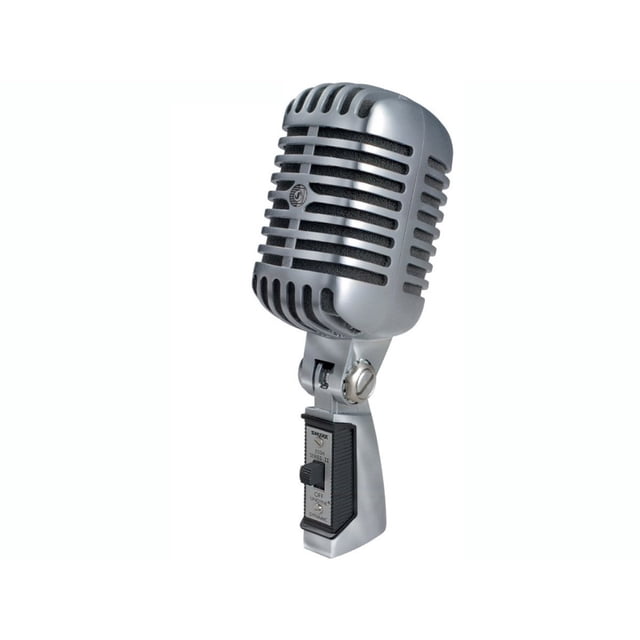 Micrófono Shure 55SHII Alámbrico 1 Canal Estilo Clásico Patrón Direccional Cardioide