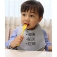 thumbnail image 3 of Hudson Baby Infant Boy Silicone Bibs 2pk, Mustache, One Size, 3 of 5