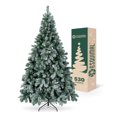 thumbnail image 1 of Árbol de Navidad Clásico Nevado 1.5m Esquimal, Pino Navideño Artificial Frondoso, 1 of 6