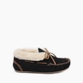 thumbnail image 4 of Minnetonka Womens Chrissy Bootie (Faux Fur) Black Suede Size 10, 4 of 5