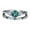Green&89, variant on Stainless Steel Rhinestone Ring for Metabolism Drainage, Elegant Jewelry Piece, Unisex Design, Suitable for Parties and Gifts, High-Quality