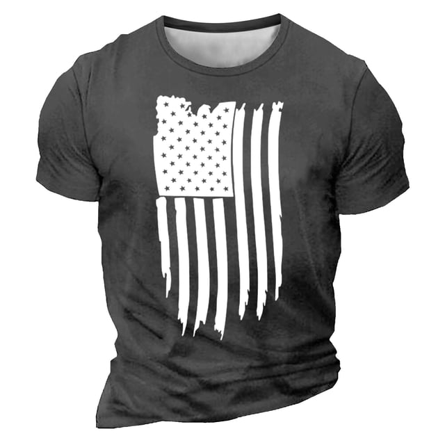 Camisetas de Manga Larga para Hombres Imprimir Casual Cuello Redondo Camiseta de Manga Corta, Camisetas de Manga Larga para Hombres Algodón