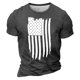 thumbnail image 1 of Camisetas de Manga Larga para Hombres Imprimir Casual Cuello Redondo Camiseta de Manga Corta, Camisetas de Manga Larga para Hombres Algodón, 1 of 4