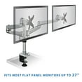thumbnail image 2 of Mount-It! Dual Monitor Desk Mount Swivel Arm Quick Connect with Clamp Base (MI-43116), 2 of 4