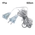 thumbnail image 3 of Câbles d'Extension d'Alimentation Câble Fin 300/500cm Fil Plat Électrique pour Lanternes LED, 3 of 12