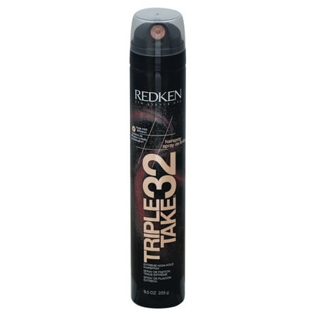 Redken Triple Take 32 Extreme High Hold Hairspray 9 (Best Price Redken Hair Products)