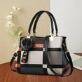 thumbnail image 3 of Bolso de mensajero de moda para mujer, bolso con asa superior elegante de cuero PU, bolso de viaje para mujer, 3 of 3